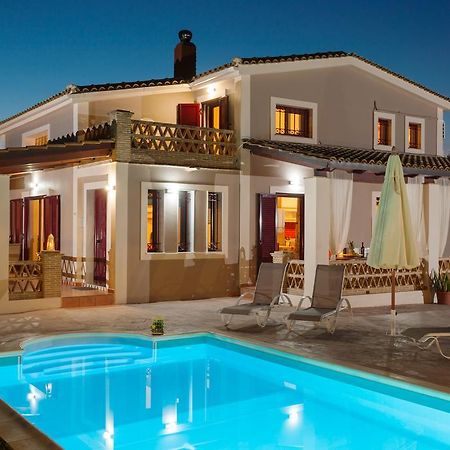 Kalamákion Evalexia Villa - Luxury Villa With Private Pool Near Laganas Perfect For Groups By Villa Mana Gers מראה חיצוני תמונה